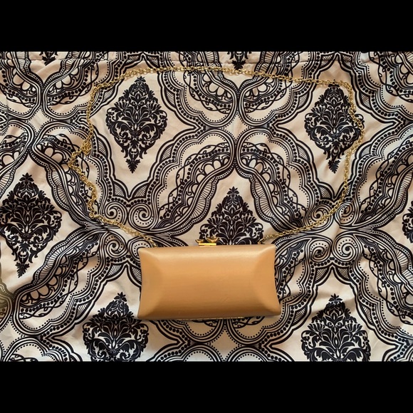 Charming Charlie Handbags - Brand New Gold clutch/ handbag